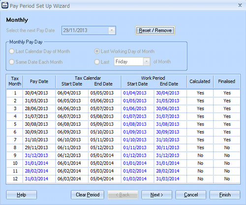 Pay Frequency missing from dashboard view | IRIS